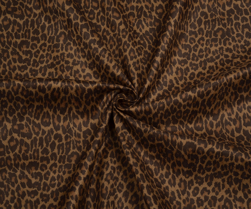 LEOPAR DESENLİ NUBUK KUMAŞ - KAMEL