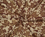 ÇİÇEK DESENLİ BROKAR KUMAŞ - BORDO