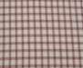LİKRALI EKOSE DESENLİ KUMAŞ - BORDO