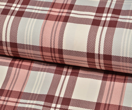 EKOSELİ DUCK KETEN KUMAŞ - BORDO