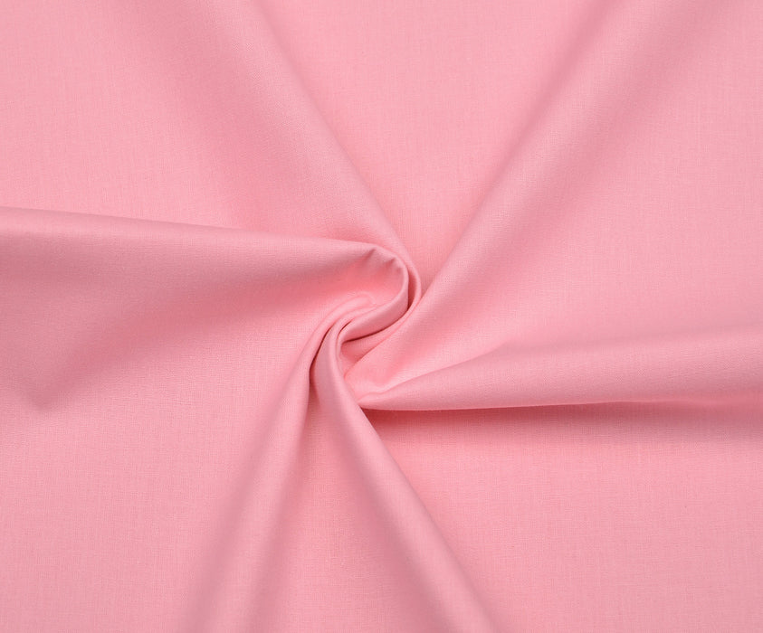 NEVRESİMLİK POPLİN KUMAŞ - PEMBE