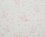 SEVİMLİ KEDİ DESENLİ POPLİN KUMAŞ - PEMBE