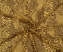 LEOPAR DESENLİ ŞİFON KUMAŞ - SARI