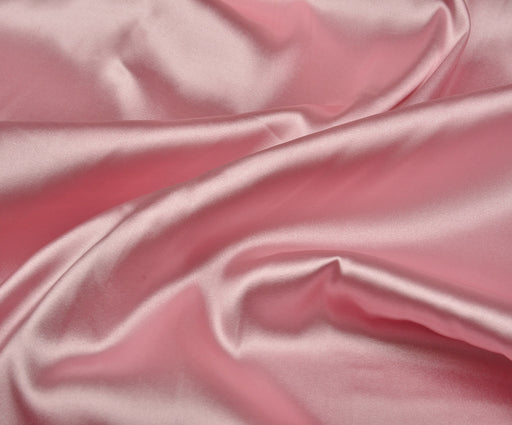 KRİSTAL SATEN KUMAŞ - PEMBE