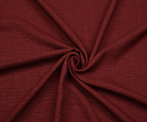 GABARDİN VİSKON KUMAŞ - BORDO