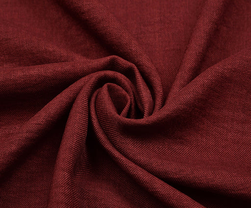 GABARDİN VİSKON KUMAŞ - BORDO