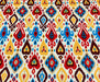 ETNİK DESENLİ  DİJİTAL BASKI KUMAŞ - HARMONİ