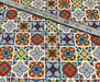 SERAMİK DESENLİ  DİJİTAL BASKI KUMAŞ - HARMONİ