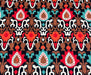 KİLİM DESENLİ  DİJİTAL BASKI KUMAŞ - HARMONİ