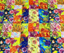 PATCHWORK DESENLİ  DİJİTAL BASKI KUMAŞ - HARMONİ