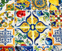 SERAMİK DESENLİ  DİJİTAL BASKI KUMAŞ - HARMONİ