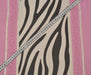 DESENLİ MULTİ ŞİFON KUMAŞ - PEMBE