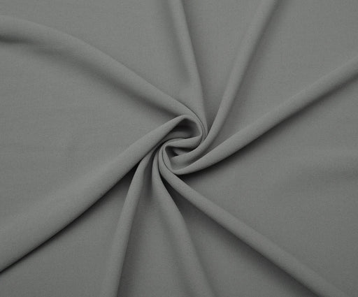 2 METRE KUMLU KREP KUMAŞ - GRİ