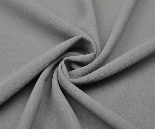 2 METRE KUMLU KREP KUMAŞ - GRİ
