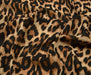 LEOPAR DESENLİ KREP KUMAŞ - KAMEL