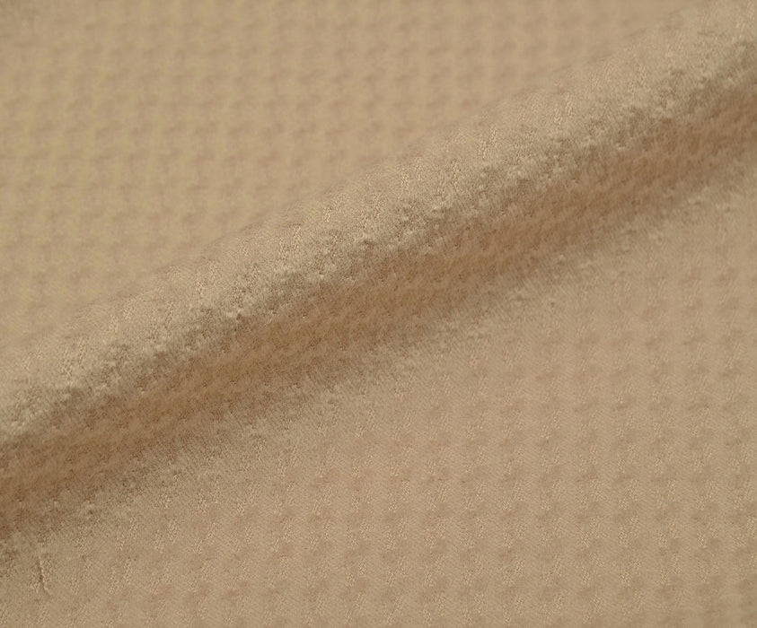DESENLİ KAŞE KABANLIK KUMAŞ - KREM