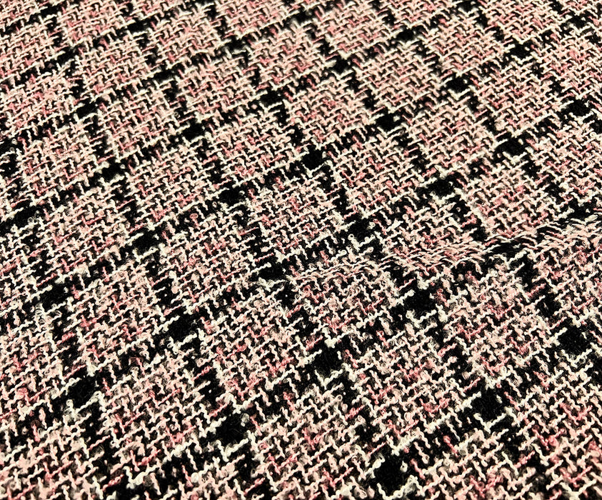 EKOSE BUKLET ŞANEL KUMAŞ - PEMBE