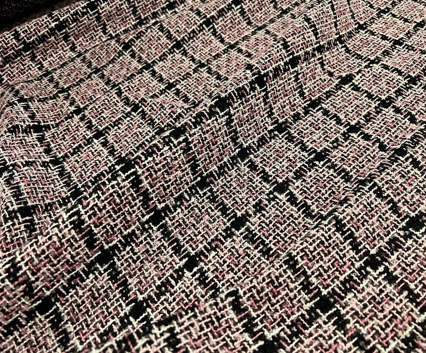 EKOSE BUKLET ŞANEL KUMAŞ - PEMBE
