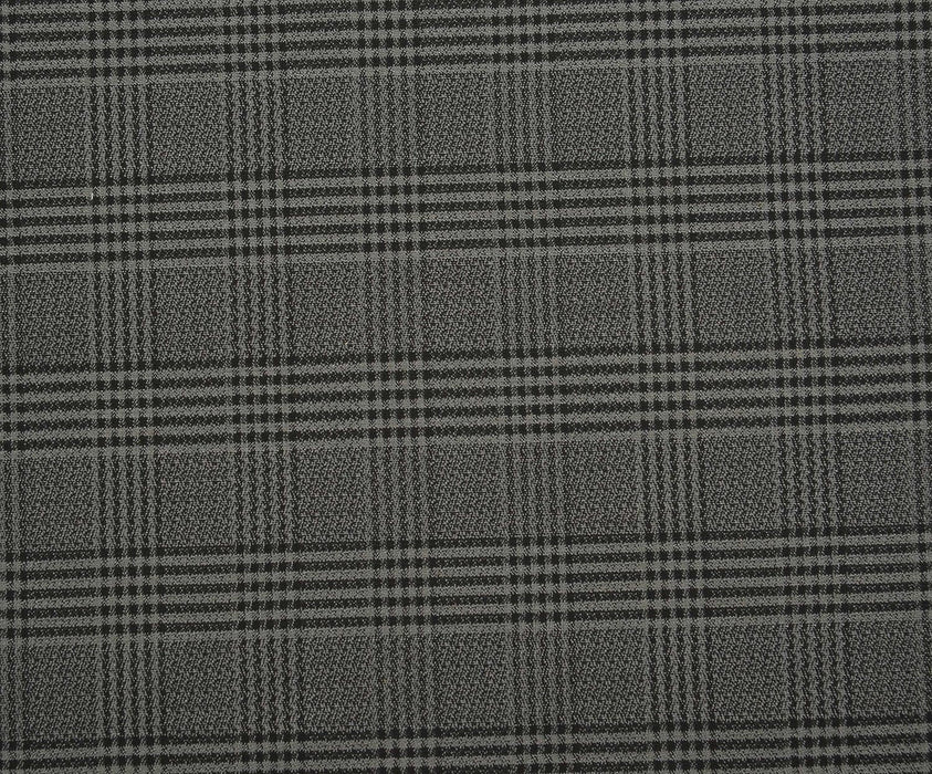 EKOSE DESENLİ VİSKON KUMAŞ - ANTRASİT