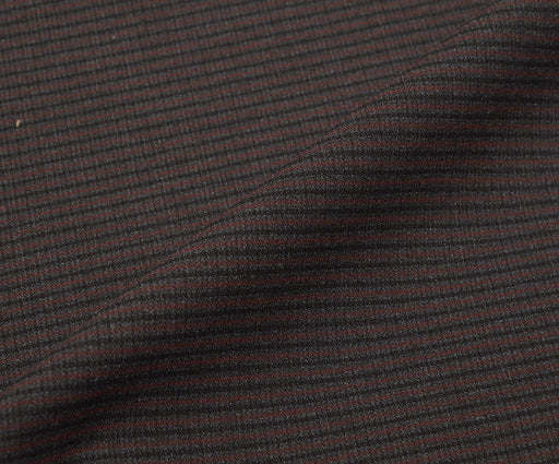 EKOSE DESENLİ VİSKON KUMAŞ - BORDO