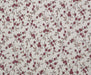 ÇİÇEK DESENLİ POPLİN KUMAŞ - BORDO
