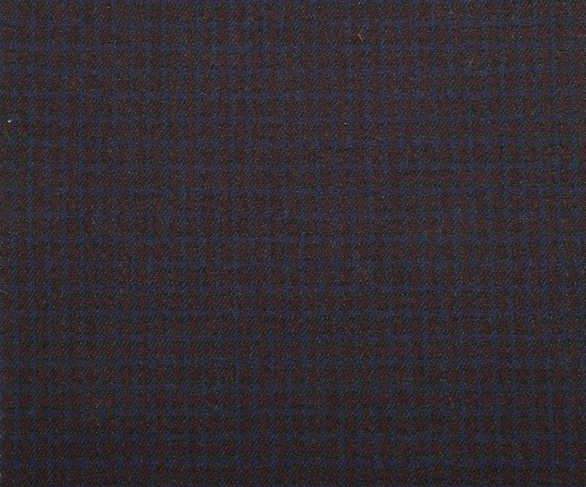 EKOSE DESENLİ KUMAŞ - BORDO