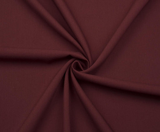 LİKRALI KALIN GABARDİN KUMAŞ - BORDO