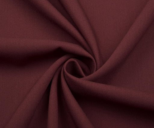 LİKRALI KALIN GABARDİN KUMAŞ - BORDO