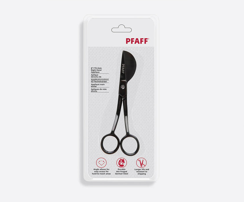 PFAFF SAĞ EL APLİKE MAKASI 6 İNÇ - SİYAH