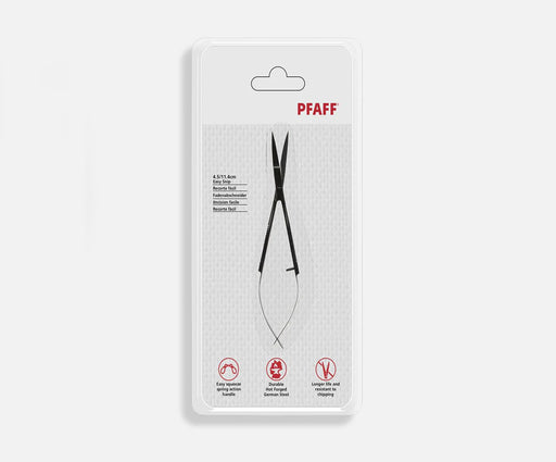 PFAFF YAYLI HASSAS KESİM MAKASI 4.5 İNÇ - SİYAH