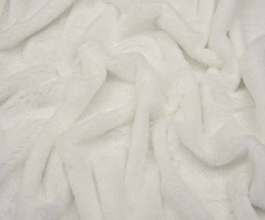TOSKANA PELUŞ KUMAŞ - BEYAZ