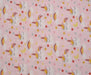 FLANEL UNİCORN PAZEN KUMAŞ - PEMBE