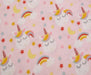 FLANEL UNİCORN PAZEN KUMAŞ - PEMBE