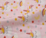 FLANEL UNİCORN PAZEN KUMAŞ - PEMBE