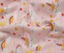FLANEL UNİCORN PAZEN KUMAŞ - PEMBE