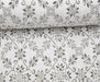 FLANEL ETNİK DESENLİ PAZEN KUMAŞ - GRİ