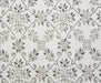 FLANEL ETNİK DESENLİ PAZEN KUMAŞ - GRİ
