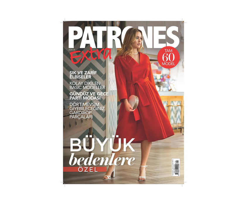 PATRONES EKSTRA BÜYÜK BEDEN