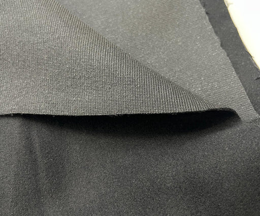 2 METRE TELALI KAŞE KABANLIK KUMAŞ - SİYAH