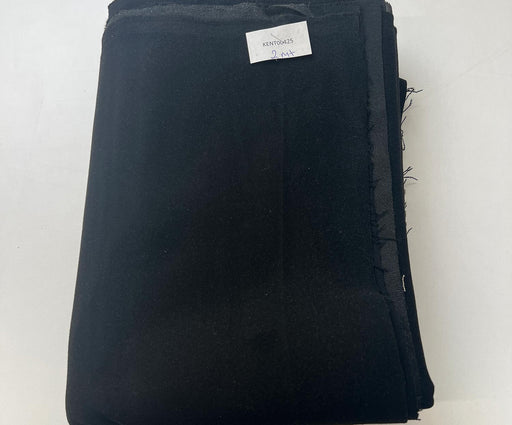 2 METRE TELALI KAŞE KABANLIK KUMAŞ - SİYAH