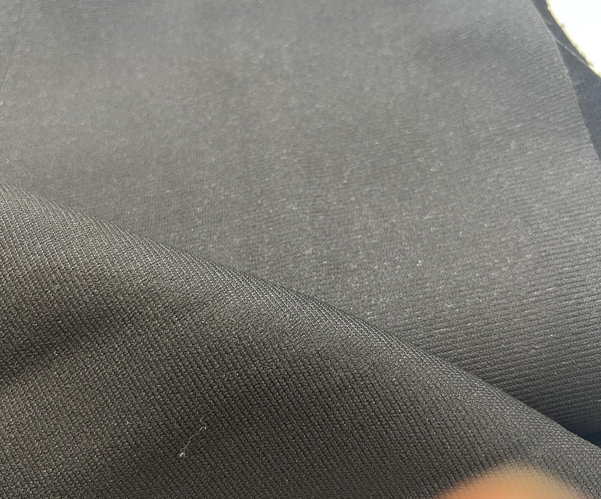1,4 METRE TELALI KAŞE KABANLIK KUMAŞ - SİYAH