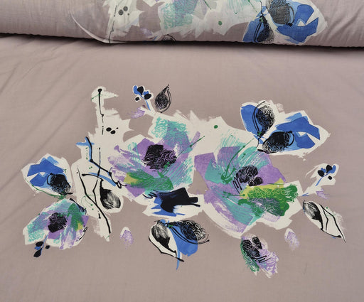 3 METRE DESENLİ VUAL KUMAŞ - BEJ