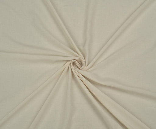 2 METRE VİSKON KUMAŞ - KREM