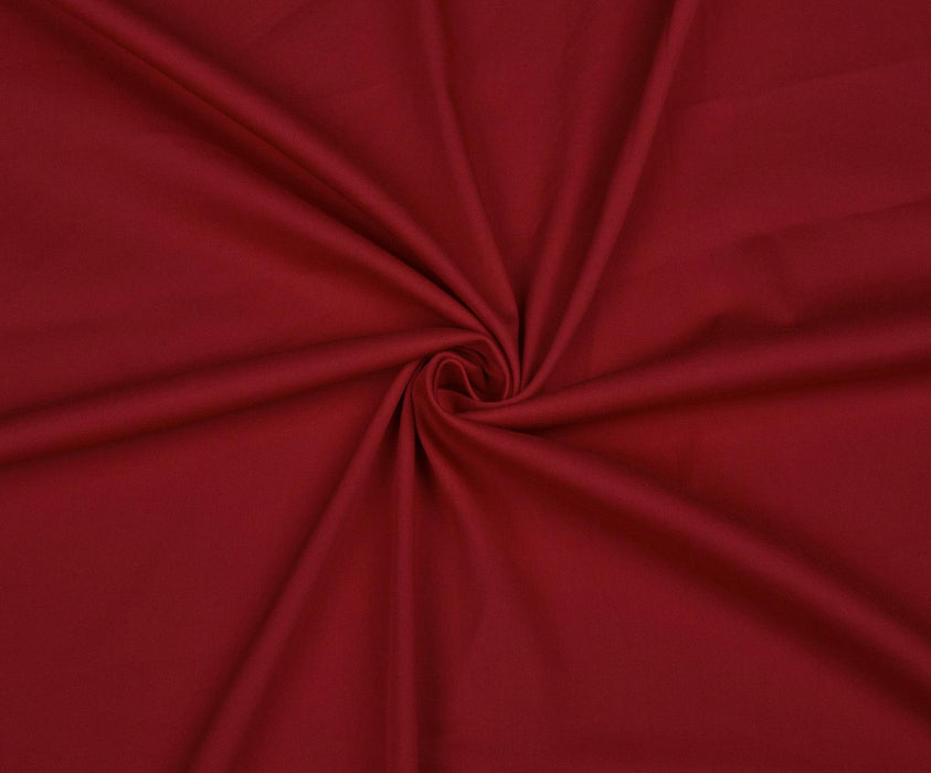 2 METRE LİKRALI GABARDİN KUMAŞ - KIRMIZI