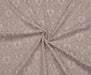 3 METRE MOTİF DESENLİ LİKRALI JAKAR KUMAŞ - VİZON