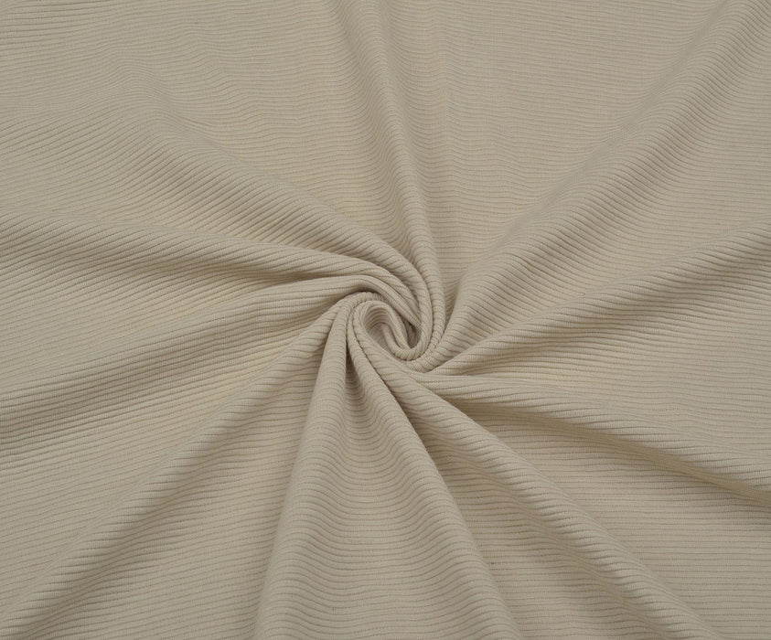 1 METRE FİTİLLİ TOK ÖRME KUMAŞ - BEJ