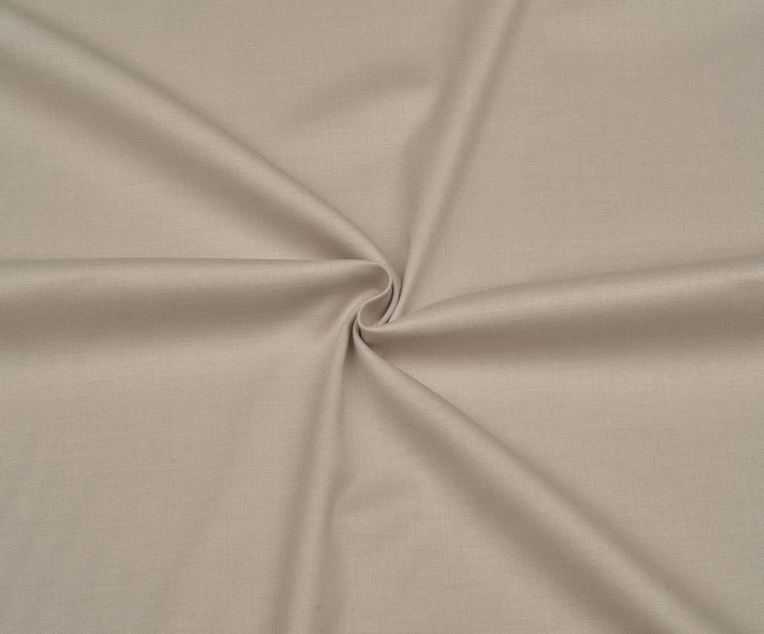 2 METRE MEVSİMLİK LİKRALI PAMUK KUMAŞ - BEJ