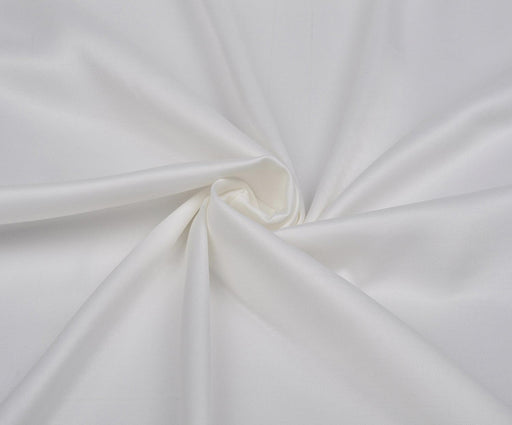 1 METRE VİSKON SATEN KUMAŞ - BEYAZ
