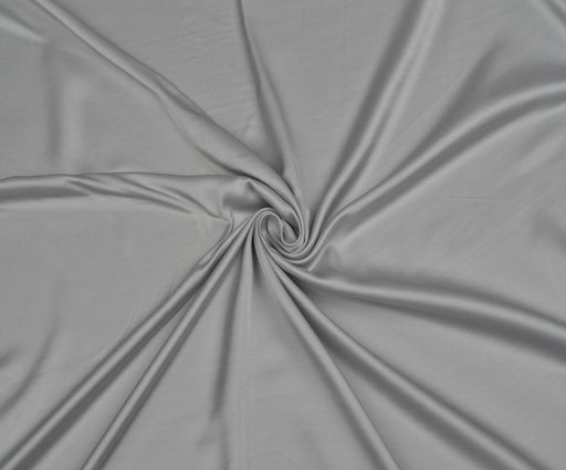 1 METRE VİSKON SATEN KUMAŞ - GRİ