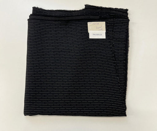 1,4 METRE ÇİZGİLİ ETEK PANTOLONLUK - SİYAH